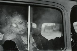 Cracked Glass with Boy, Colorado