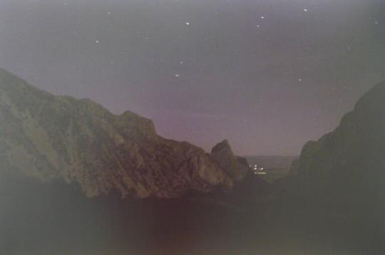 Untitled (Night, Big Bend, Texas, #5258)