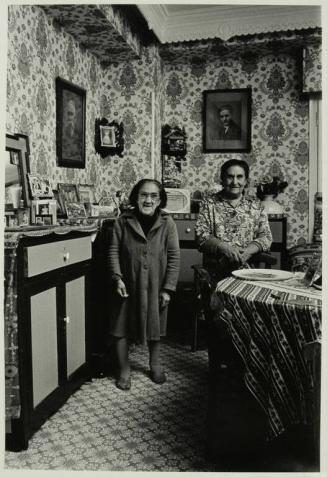 Lily and Carolina Cohen, at home