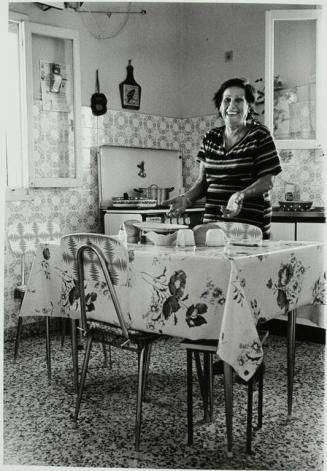 Sarah Alkadelph, at home