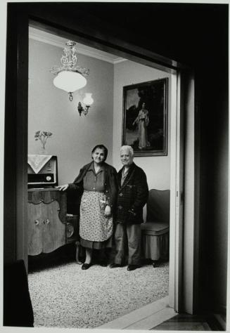 Nina and Mordochai Battinon, at home