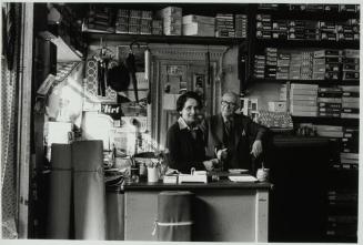 Marika and Elias Levy, at General Store