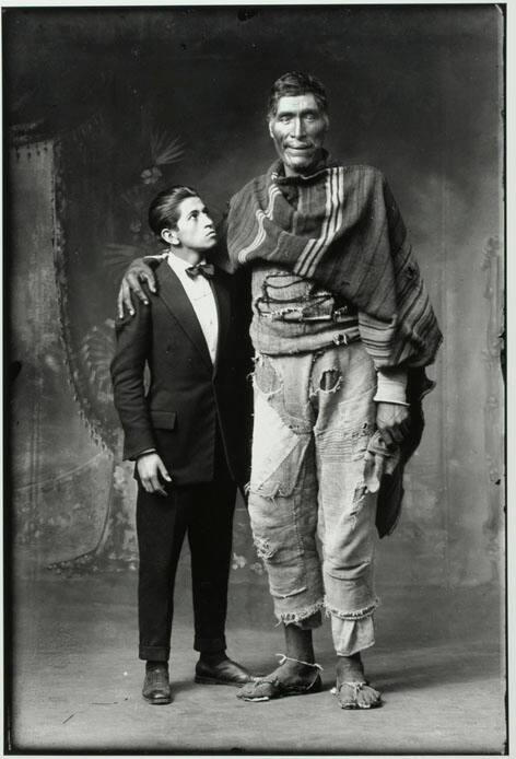 Victor Mendivil and the Llusco giant, Cuzco