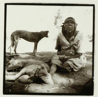 Aboriginals, Utopia Station, Australia, Dog Woman