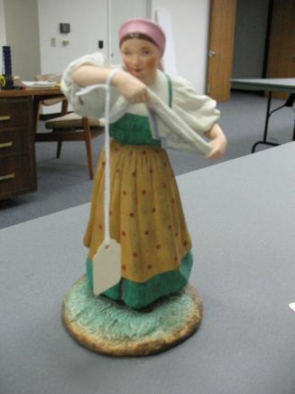 Figure of a Girl Playing Blindman's Bluff