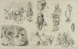 In the Lodges of the Blackfeet Indians