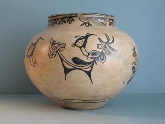Jar (Olla) with Birds and Plants