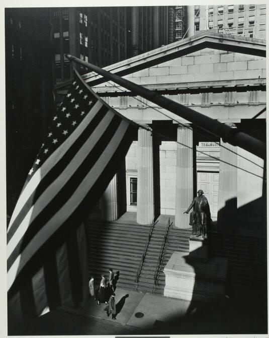 Treasury Building from J.P. Morgan's Office