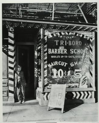 Tri-boro Barber School, Bowery