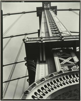 Manhattan Bridge Looking Up