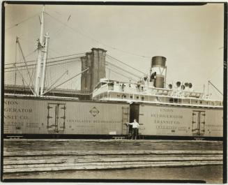 Water Front:  From Pier 19, East River, Manhattan